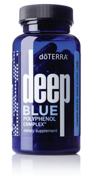 Deep Blue, complejo polifenólico (apoyo calmante) 60 cápsulas